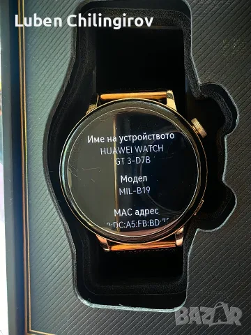 продавам смарт часовник huawei watch gt3-d7b, снимка 4 - Смарт часовници - 55628679