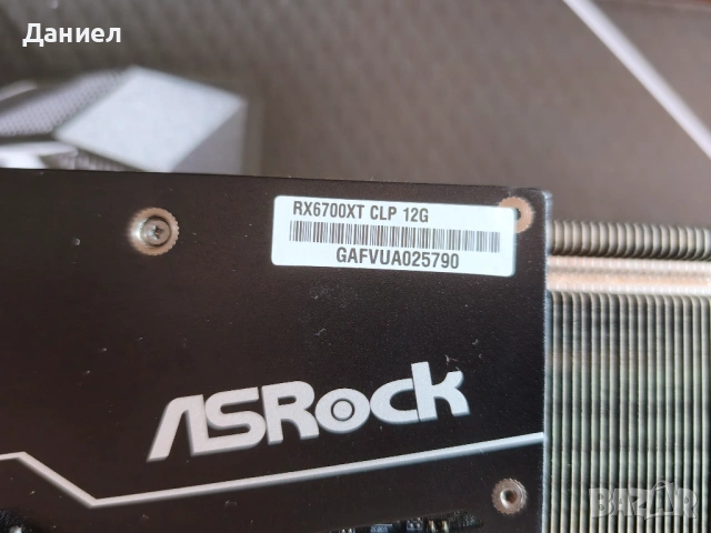 Видеокарта AMD RX 6700 XT 12GB GDDR6 ASRock Challenger Pro, снимка 4 - Видеокарти - 54722784