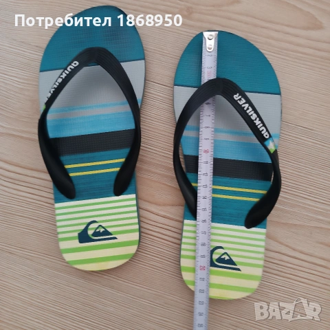 34 н Quiksilver джапанки, снимка 5 - Детски джапанки - 55251066