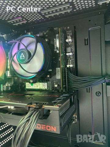 Геймърски компютър AMD Ryzen 5 3600,AMD RX 6600 8GB, 16GB, 256GB SSD, снимка 4 - Геймърски - 55147220