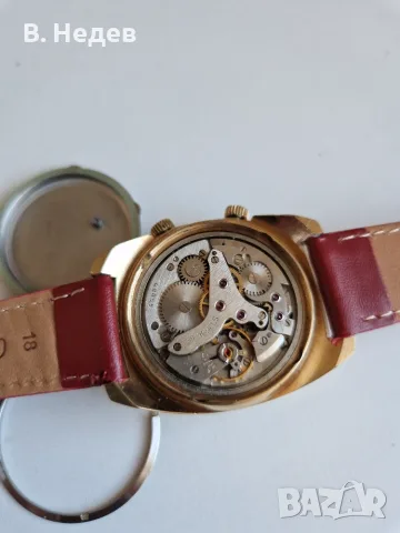 POLJOT Alarm; Полет звънец, кал 2612.1, СССР, Au 10, TOP!, снимка 9 - Мъжки - 55677302