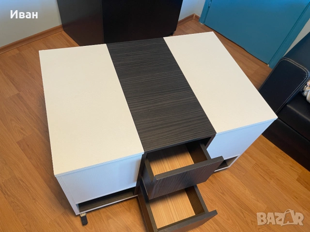 Продавам дизайнерска холна маса трансформър в отлично състояние – като нова., снимка 7 - Маси - 54066871