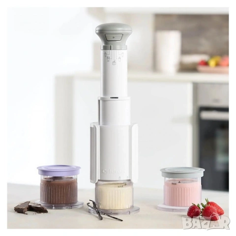 Машина за сладолед Cuisinart Freeze Wand ICEFD10E, 250W, 240 мл, 5 програми, Без BPA, Тиха работа, Б, снимка 5 - Други - 55016363