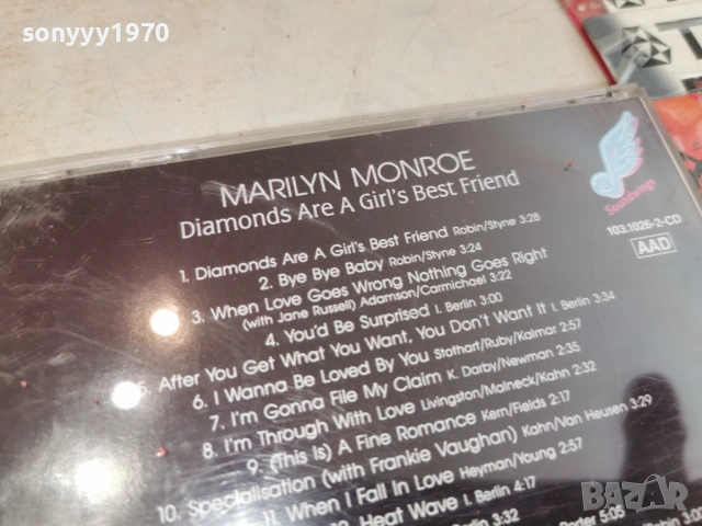 MARILYN MONROE CD-ВНОС GERMANY 2905261843H2E6R, снимка 7 - CD дискове - 54714107
