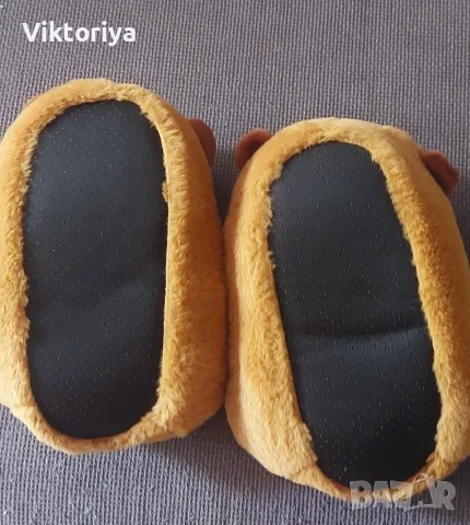 Плюшени домашни пантофи, снимка 3 - Други - 55389805