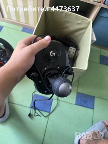 Logitech g29 + Hshifter, снимка 3 - Джойстици и геймпадове - 55446088