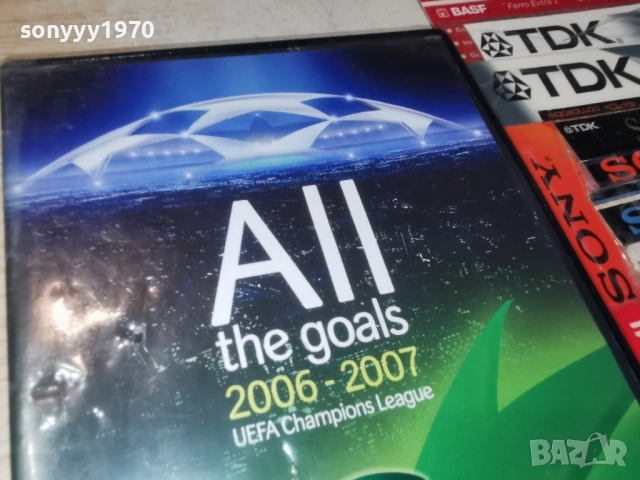 ALL THE GOALS DVD 2104260946L1, снимка 7 - DVD филми - 54261990