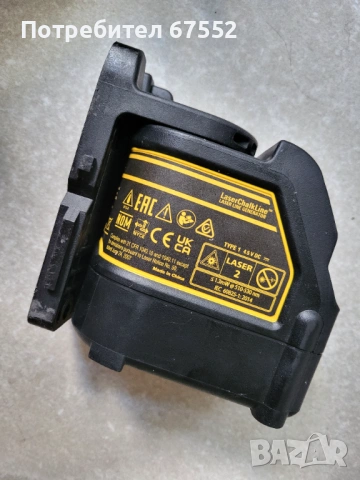 Зелен лазер DeWalt DW088CG. В перфектно състояние. 80€ Цената е крайна!, снимка 2 - Други инструменти - 54818305