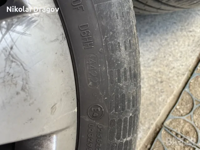 16” гуми с джанти Мерцедес 5х112 с датчици за налягане на въздуха, снимка 2 - Гуми и джанти - 55539910