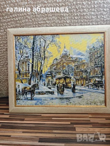 Картина по номера в рамката., снимка 2 - Картини - 55464406