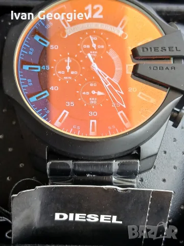 Нов часовник DIESEL mega chief 4318. Имам и други обяви с нови часовници, снимка 2 - Мъжки - 55648024