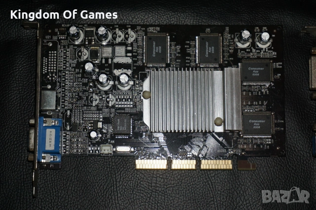 14 броя Тествани и Работещи Видео Карти AGP GeForce 256MB/Asus 256MB/Radeon 128MB/Gigabyte 64MB , снимка 10 - Видеокарти - 55087069