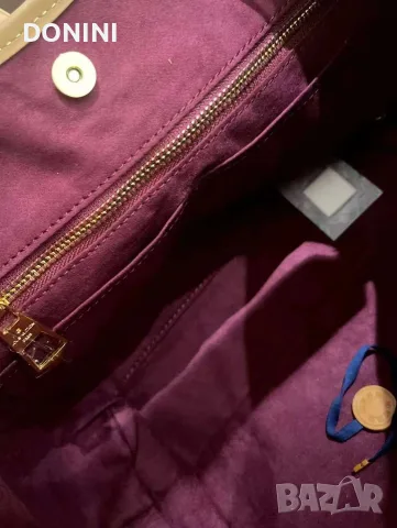 Дамска чанта Louis Vuitton CarryAll, кожа, снимка 9 - Чанти - 55465459