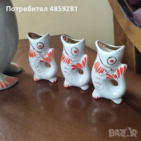 Порцеланов сервиз риби, снимка 7 - Сервизи - 54965358
