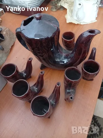 Керамичен сервиз за ракия
