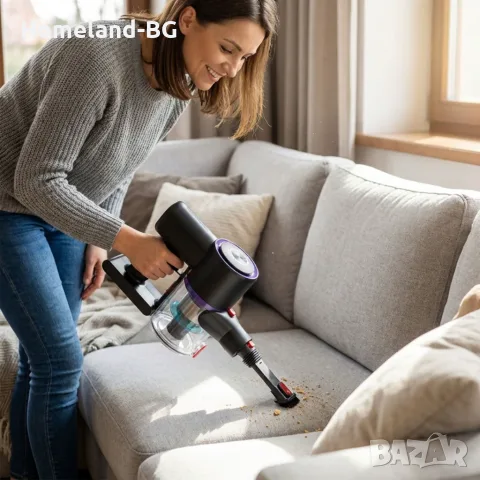 Безкабелна Немска прахосмукачка Adler AD-7086, 140W, 3 степени, LED дисплей, HEPA, LED DUST SCANNER, снимка 3 - Прахосмукачки - 55507550