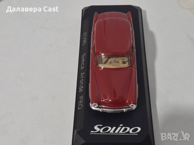 1/43 Simca Aronde P60 Solido , снимка 3 - Колекции - 55165340