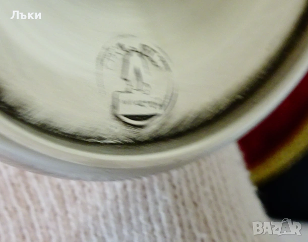 Уникален калаен бокал,влюбени,гондола,калаена сватба. , снимка 12 - Антикварни и старинни предмети - 53966129