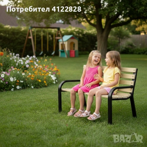 детска пейка, снимка 2 - Градински мебели, декорация  - 55002945