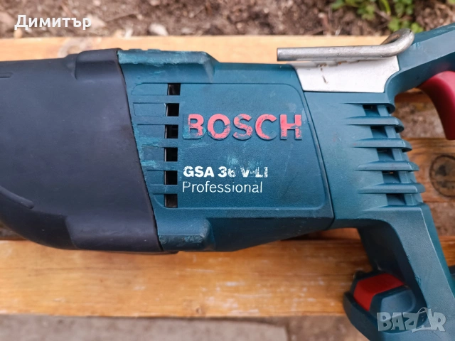 Няло на акумулаторен саблен трион Bosch GSA 36 V-LI Professional 36 V, снимка 3 - Други инструменти - 54496787