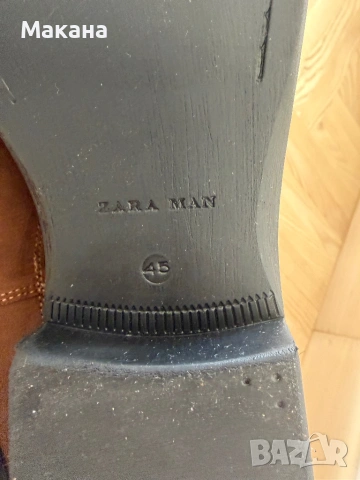 Zara Man мъжки обувки размер 45, снимка 6 - Мъжки боти - 53981678