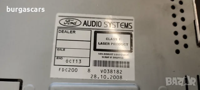 CD радио 8S7T-18C815-AA Ford Mondeo MK4 2.0 TDCI - 140к.с. 2009г, снимка 4 - Части - 55371695