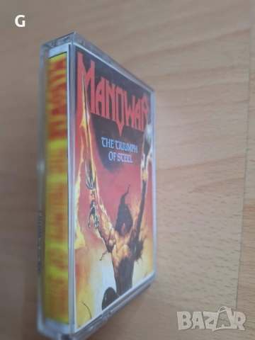 Аудио касета Manowar - The Triumph of Steel, снимка 3 - Аудио касети - 54792923