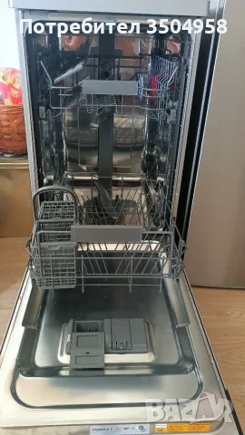 съдомиялна машина Whirlpool, 6 програми, 45 см., инокс, снимка 2 - Съдомиялни - 55319964
