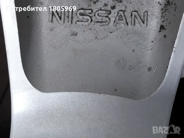 4бр. ал. джанти Nissan (оригинални) 5x114,3 , 6,5x17 , ET40, снимка 7 - Гуми и джанти - 55290829