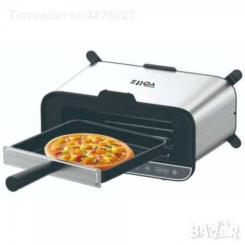 Мултифункционален уред за готвене 4 в 1, Oliver Voltz, 1700W, Тостер, Грил/Парти грил, Фурна, BBQ, снимка 7 - Тостери - 55516375
