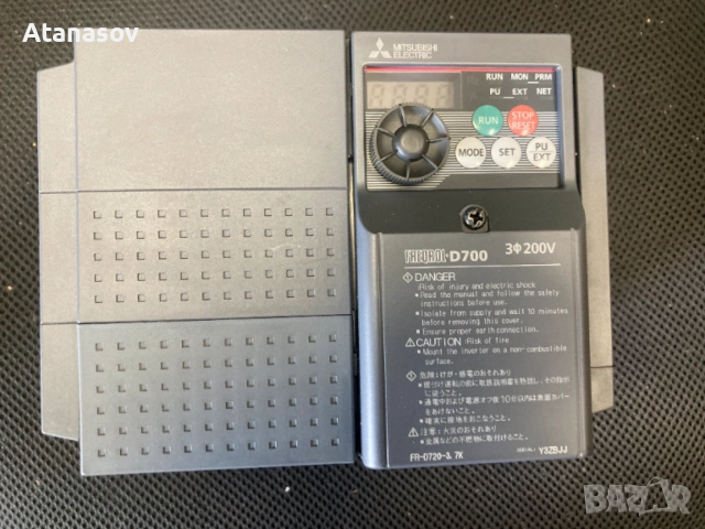 Честотен регулатор(инвертор) Mitsubishi 3,7кw/220V, снимка 3 - Други машини и части - 54471464
