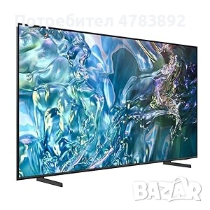 SAMSUNG QLED 55Q60D 4K Ultra HD Smart TV 138cm (2024 Model) с телевизия, снимка 3 - Телевизори - 55014332