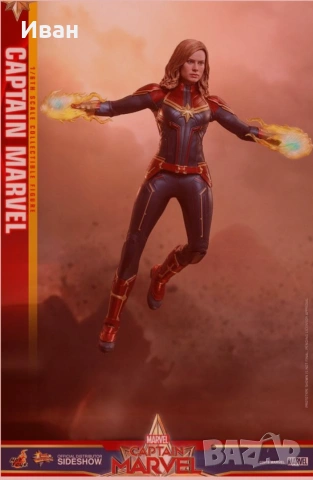 Хот Тойс Капитан Марвел / Hot Toys Captain Marvel Deluxe MMS522  новини запечатани !, снимка 4 - Колекции - 55252665