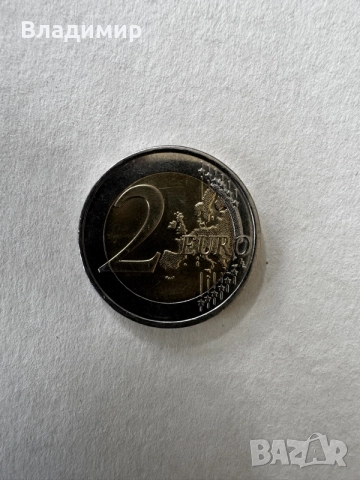 Френска монета от 2€, снимка 2 - Нумизматика и бонистика - 55352789