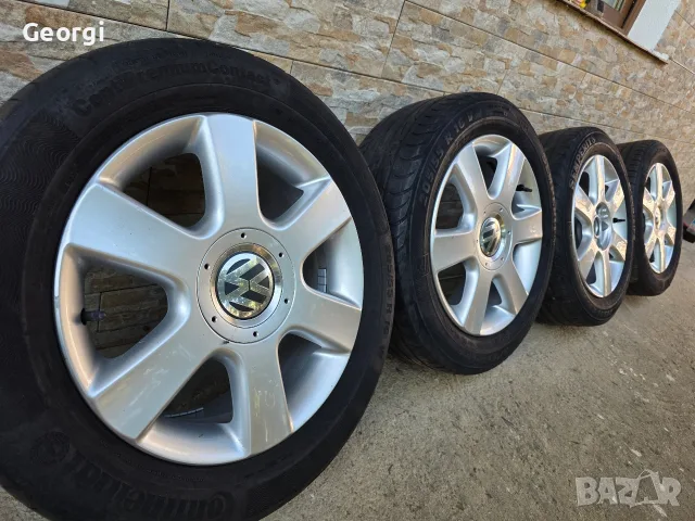 Продавам ОРИГИНАЛНИ Джанти 16 ' цола 5x100 VW Bora Golf Audi a3 Leon 6,5J ET50 Внос от Германия, снимка 3 - Гуми и джанти - 55468391