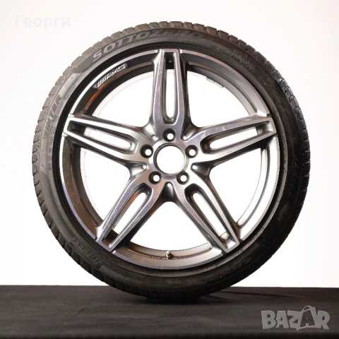 Комплект 4броя гуми Pirelli Sottozero 3 245/40R19 98V DOT4018| Джанти AMG 8Jx19H2 ET43 A2134012000 |, снимка 4 - Гуми и джанти - 54861795