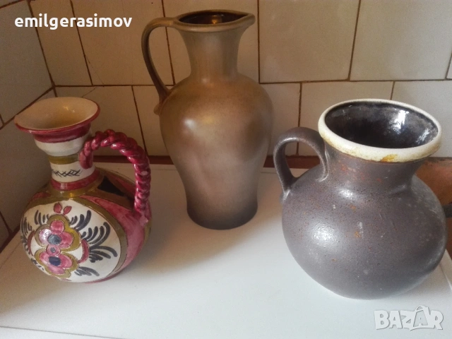 Бронзови и керамични кани., снимка 9 - Антикварни и старинни предмети - 51151371