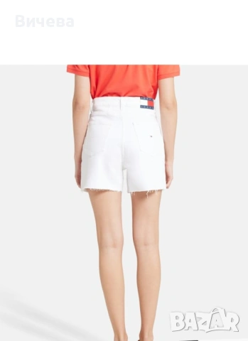 Къси бели дънки Tommy Hilfiger , снимка 2 - Къси панталони и бермуди - 54349767