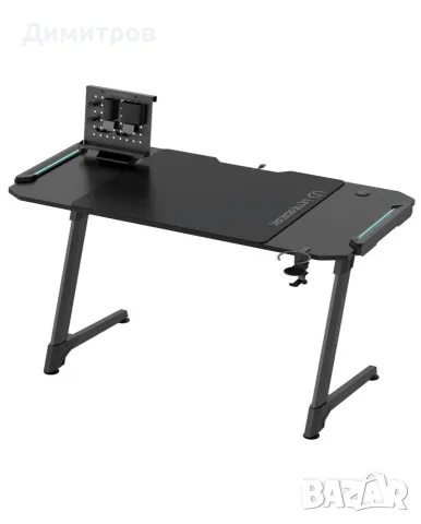Геймърско Бюро Ultradesk Space XXL RGB 18м Гаранция, снимка 3 - Бюра - 55675472