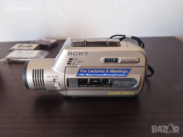 Диктофон SONY M-100MC

Japan, снимка 4 - Микрофони - 54627059