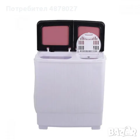 Пералня с двойна вана DC12V LP-XPB52, снимка 3 - Перални - 55579039