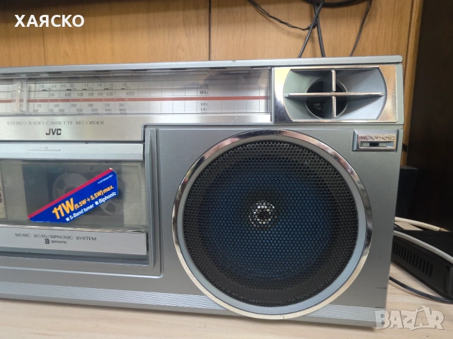 JVC RC-575, снимка 4 - Радиокасетофони, транзистори - 54572136