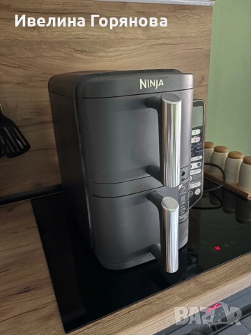 Продавам Ninja Double Stack Pro Air Fryer – много запазен, снимка 2 - Мултикукъри - 54493832