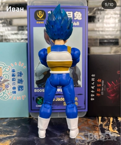 Kong studio Dragon ball Deluxe - Сън Гоку Божествен статус, Злият Гоку и Веджита , снимка 9 - Колекции - 53833882