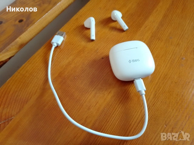 Безжични слушалки "ttec: 2KM145B" "23€-80%=5€"нови!+Доставка!