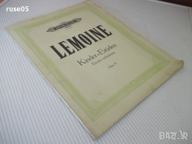 Ноти "LEMOINE - Kinder=Etüden - Leipzig" - 72 стр., снимка 9 - Специализирана литература - 54379875