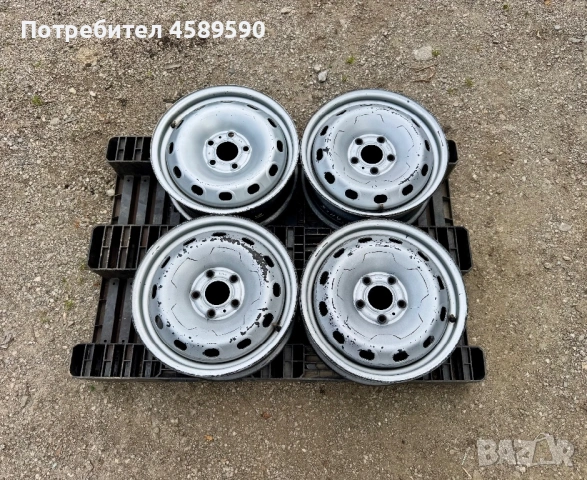 4бр.Оригинални джанти 16цола 5x114.3 за Renault Trafic,Arkana,Opel Vivaro,Dacia Duster,Fiat Talento