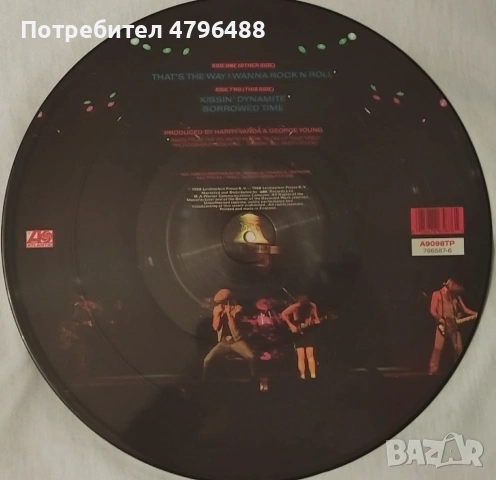12" Макси сингъл на AC/DC, Picture Vinyl, снимка 2 - Грамофонни плочи - 54189006