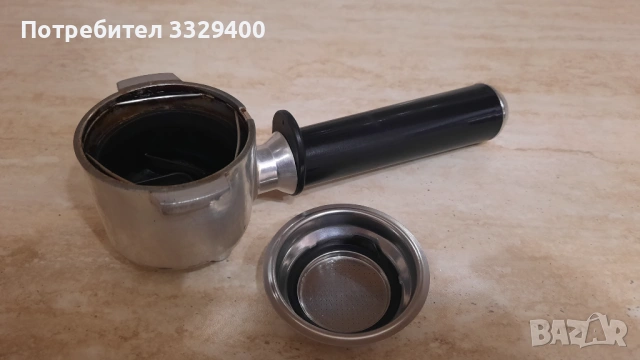 Ръкохватка с цедка за Delonghi ECP35.31,ECP33.21,ECP31.21, снимка 8 - Кафемашини - 54337921