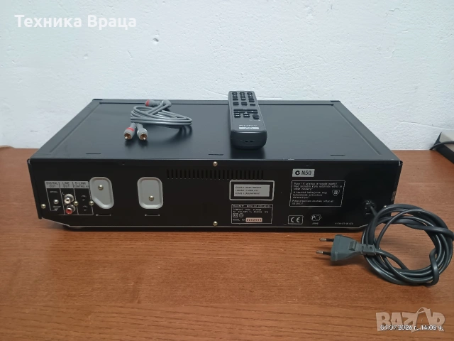CD плеър Sony CDP-XE530 с оригинално дистанционно. Изпращам видео. , снимка 11 - Аудиосистеми - 55187532